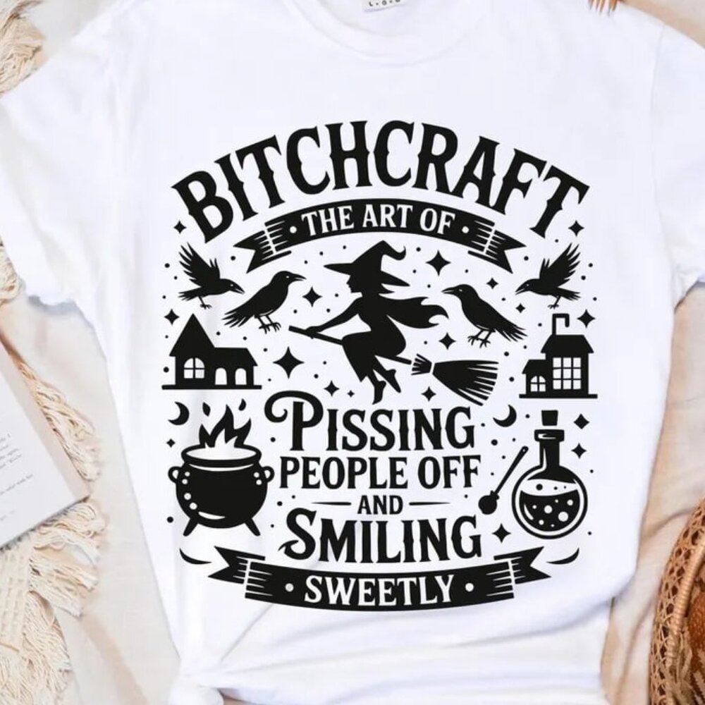 Funny Witch Halloween, Sarcastic Witch Graphic, Funny Halloween Shirt